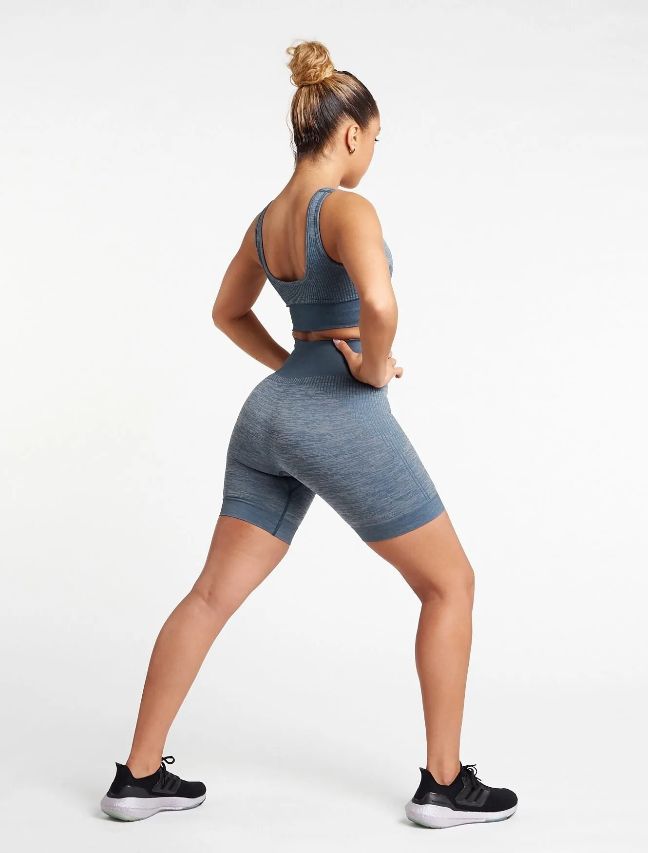 ADAPT Seamless Shorts - Slate Blue