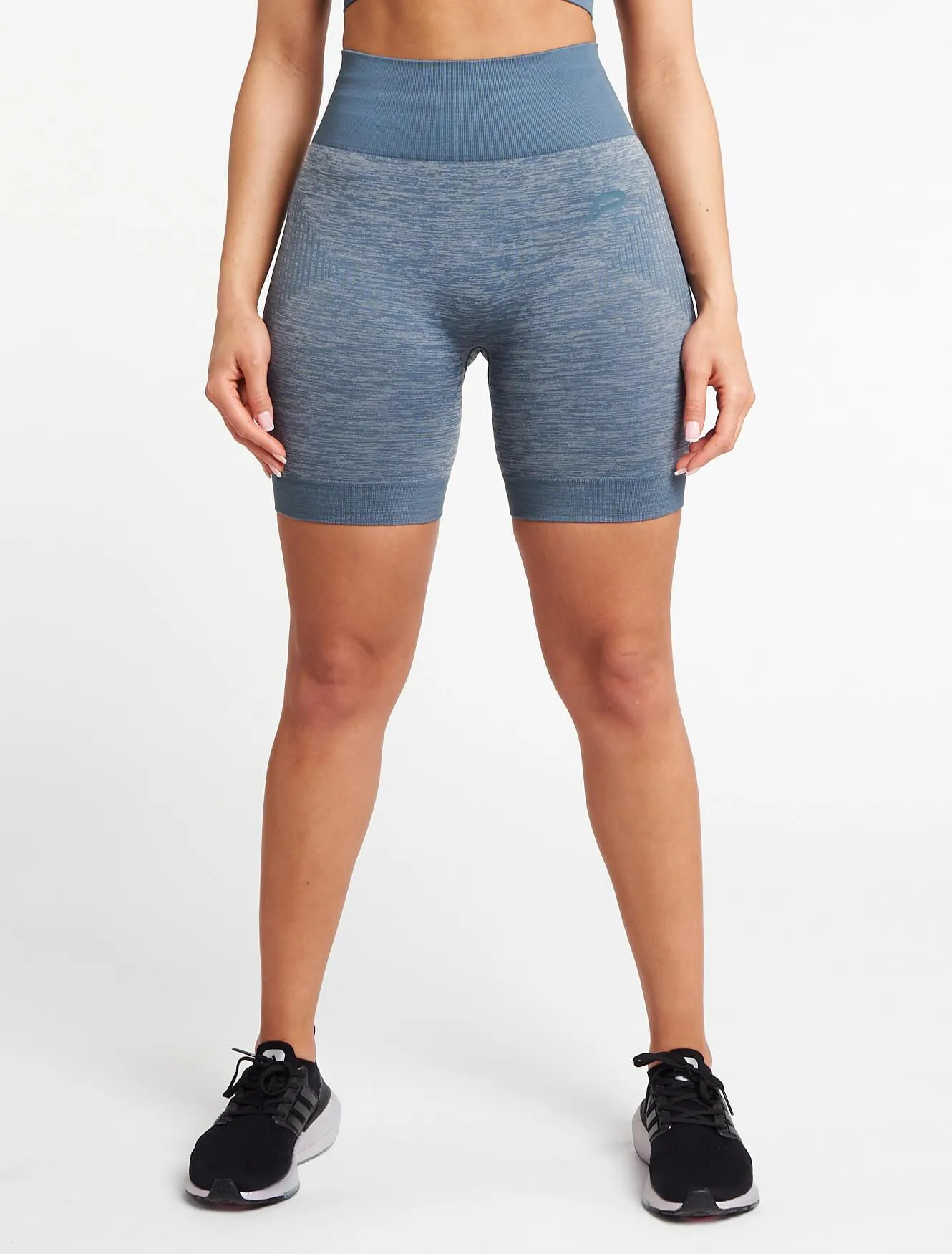 ADAPT Seamless Shorts - Slate Blue