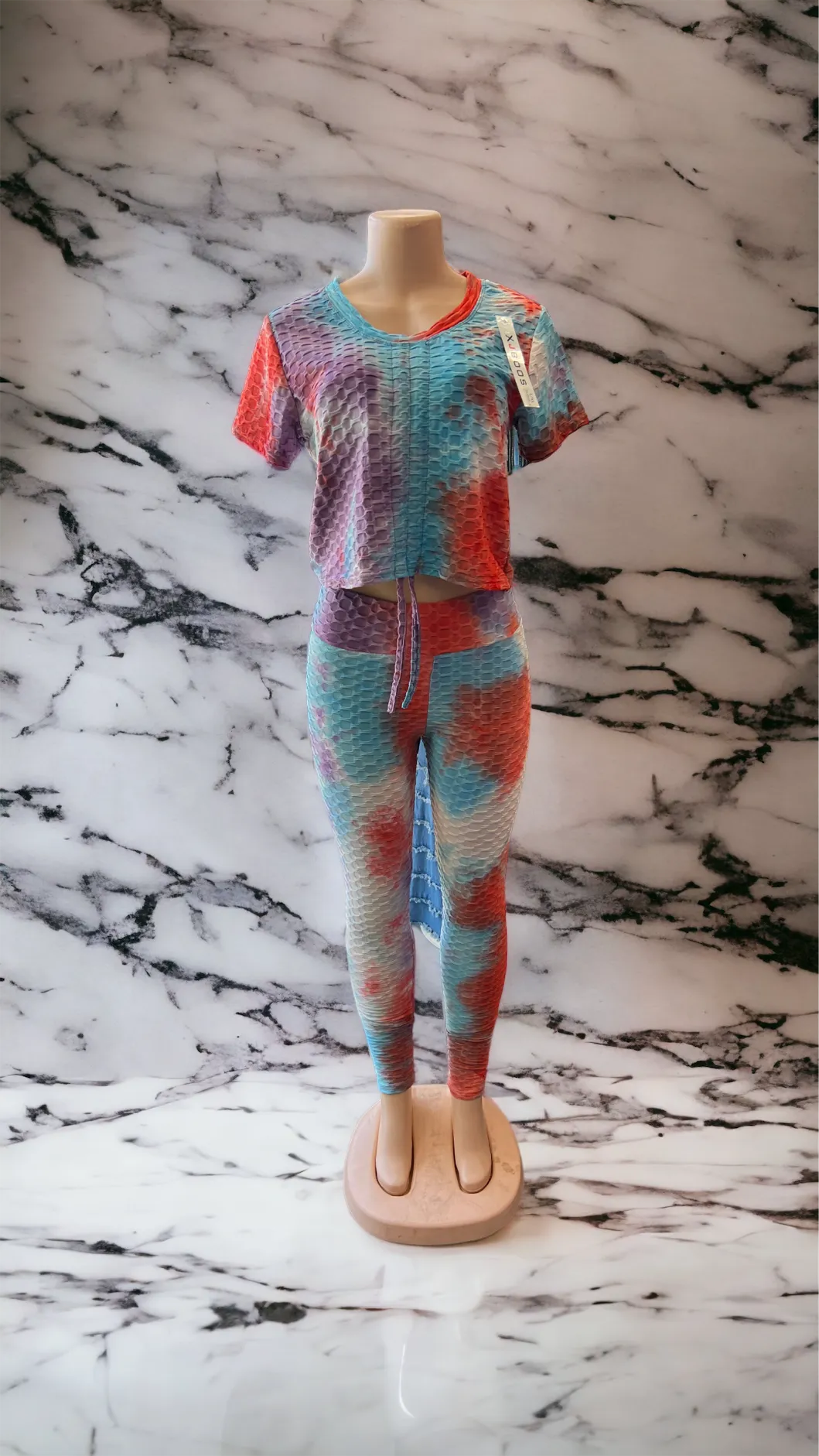 BAD AND BOUJEE TYE DYE LEGGINGS SETS