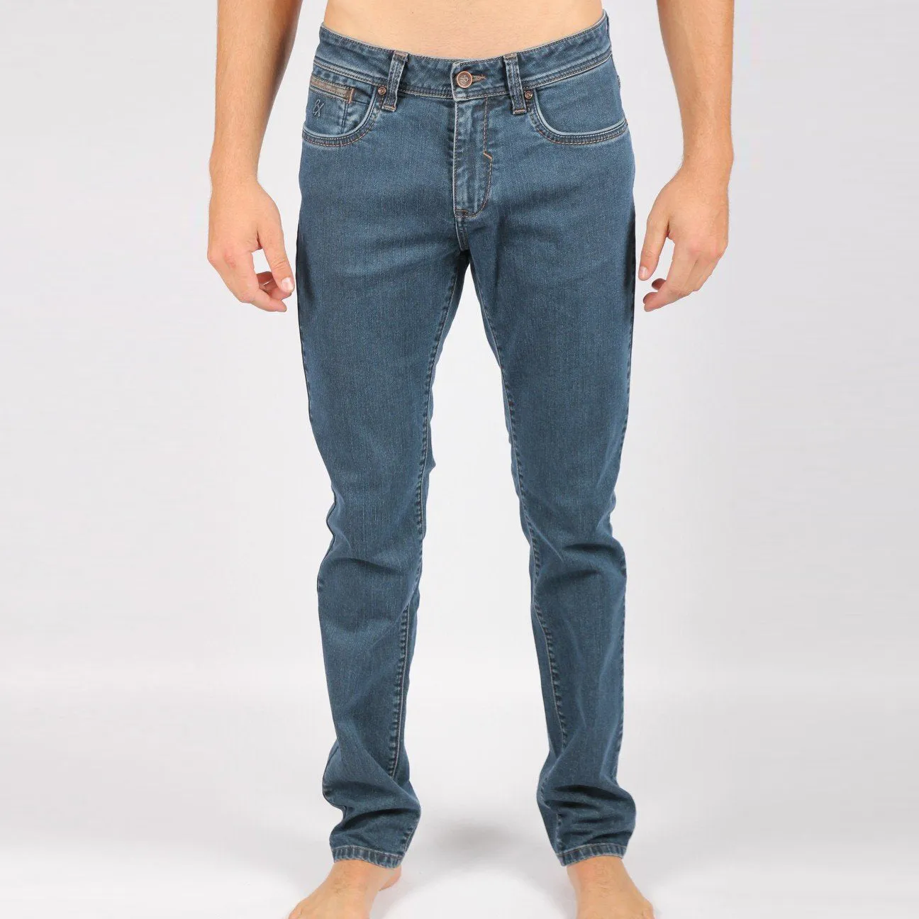 Blue Slim Fit Jeans #1023-06