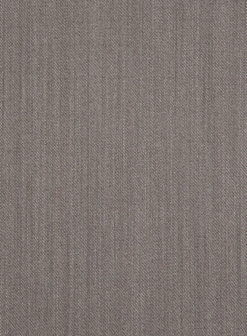 Cavalry Twill Brown Wool Suit
