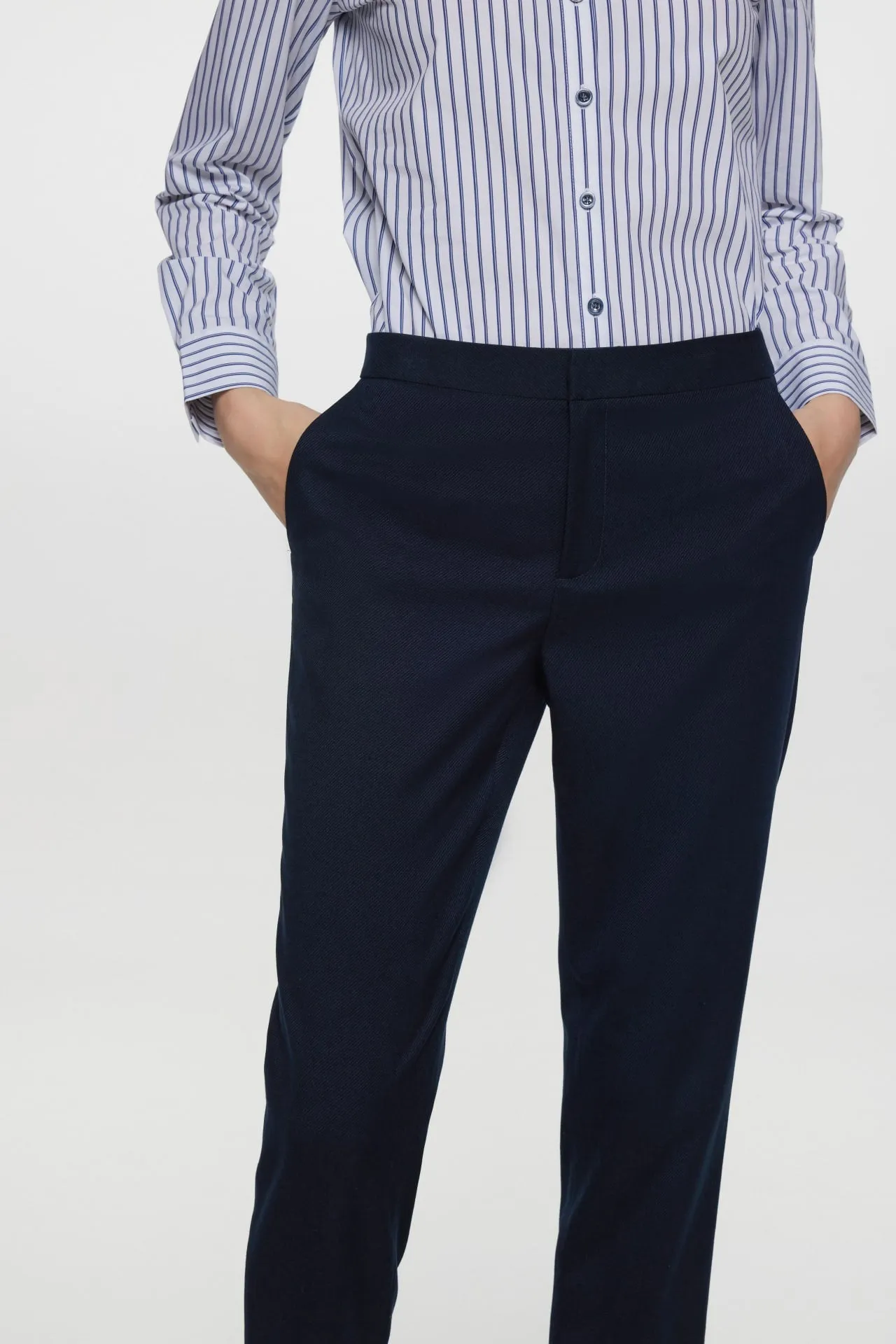Celeste Soft Touch Stretchable Cavalry Twill Suit Pants