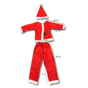 Children's Santa Suit 5 to 8 Years Old