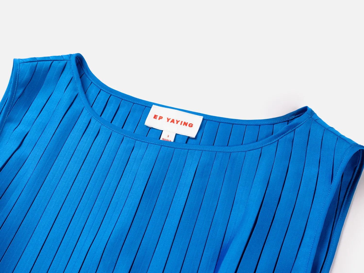 EP YAYING Pleated Sleeveless Dress