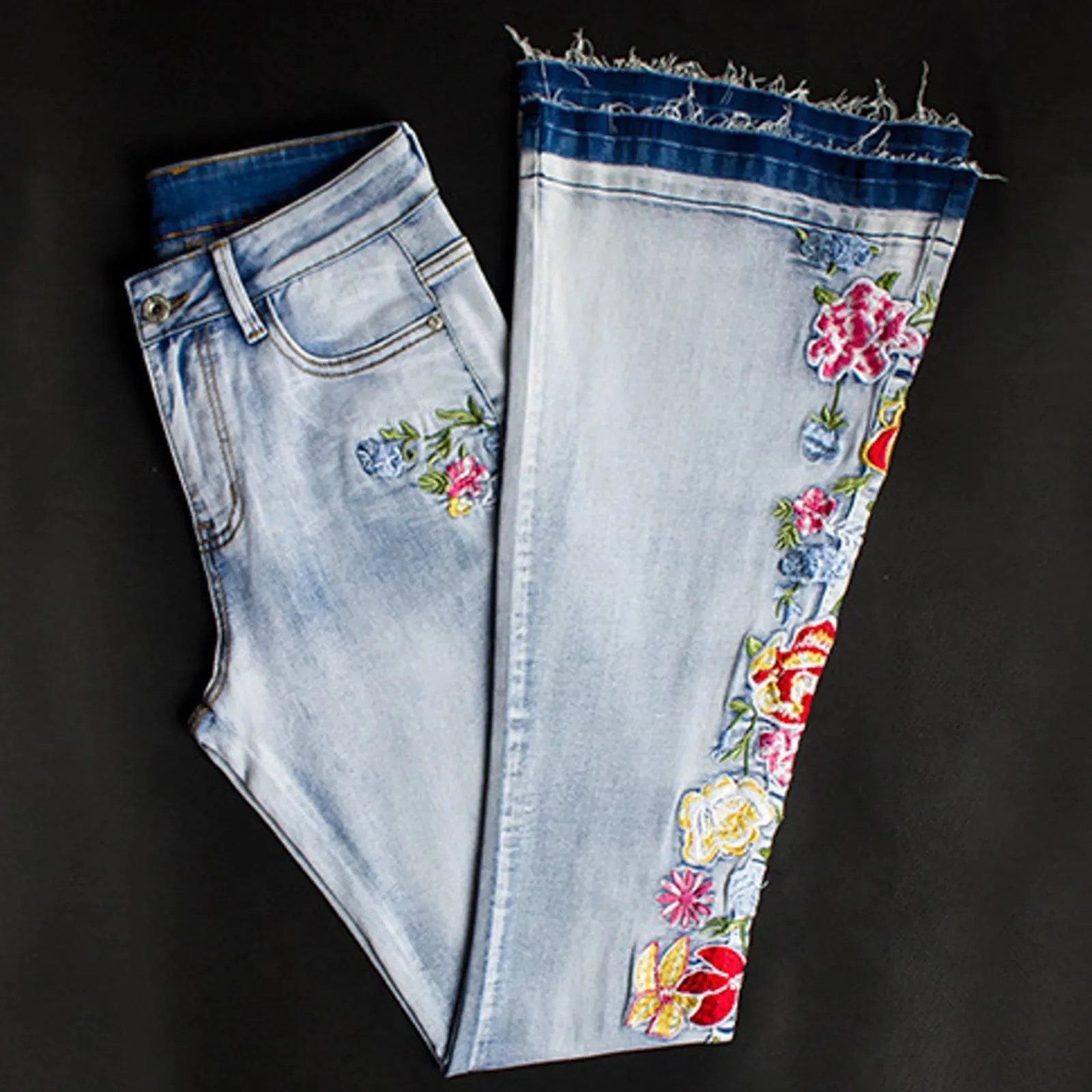 Fitness Leggings Length Plus Women's Jeans
