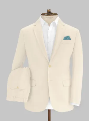 Italian Sandy Beach Cotton Stretch Suit