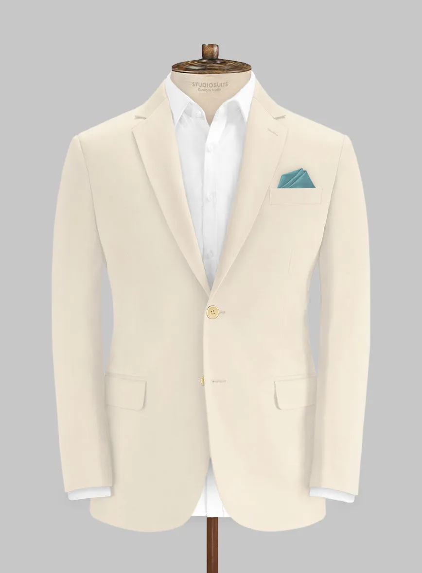 Italian Sandy Beach Cotton Stretch Suit