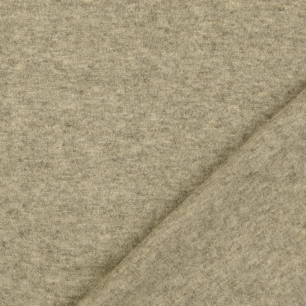 Khaki Sweater Knit Fabric
