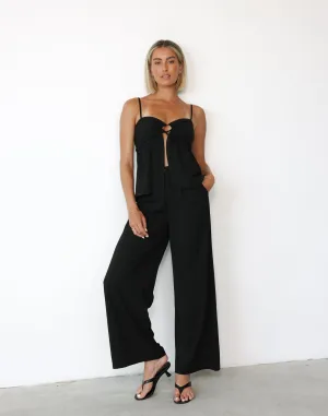 Optimized Black Kiani Pants - Premium Quality Stylish Trousers