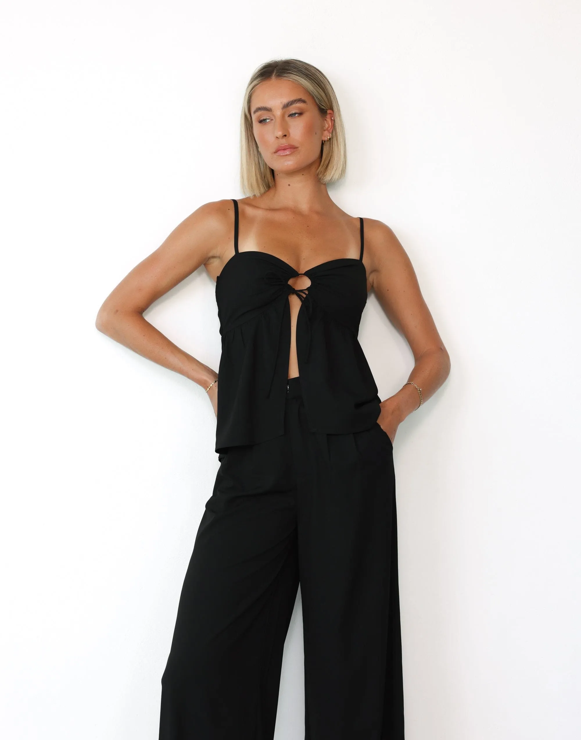 Optimized Black Kiani Pants - Premium Quality Stylish Trousers