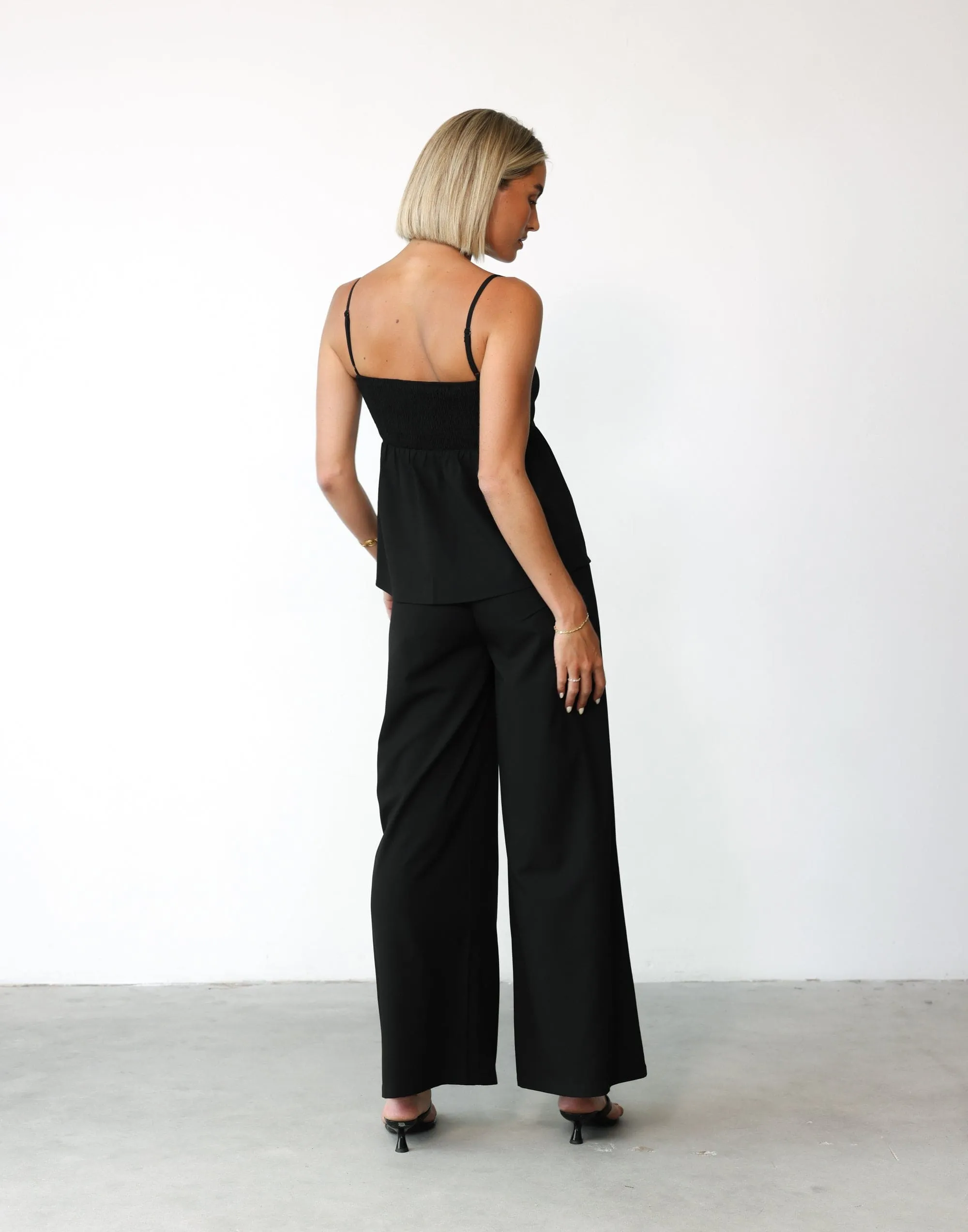 Optimized Black Kiani Pants - Premium Quality Stylish Trousers