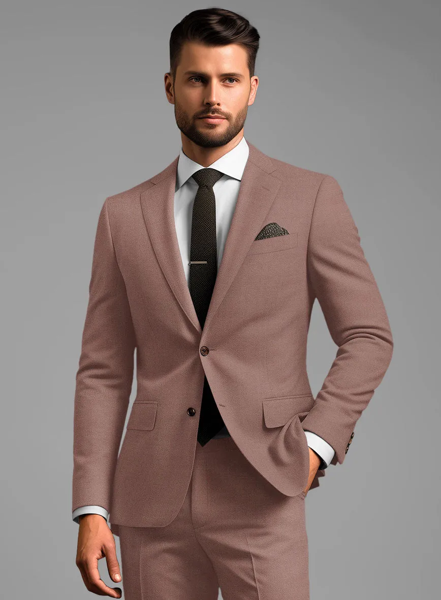 Marco Stretch Rose Taupe Wool Suit