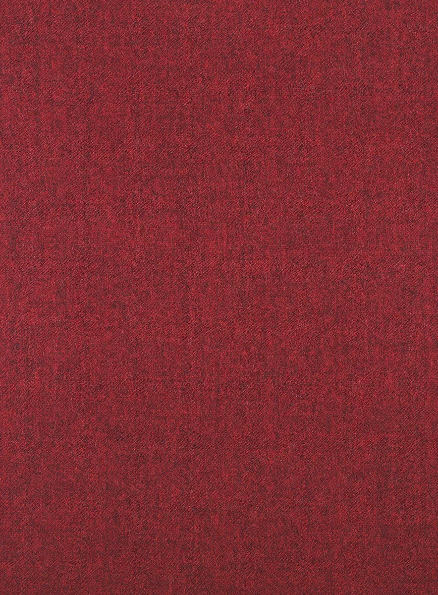 Melange Titan Red Tweed Boys Suit