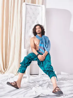 Men's Arabic Style Gypsy Harem Boho Travel Pant