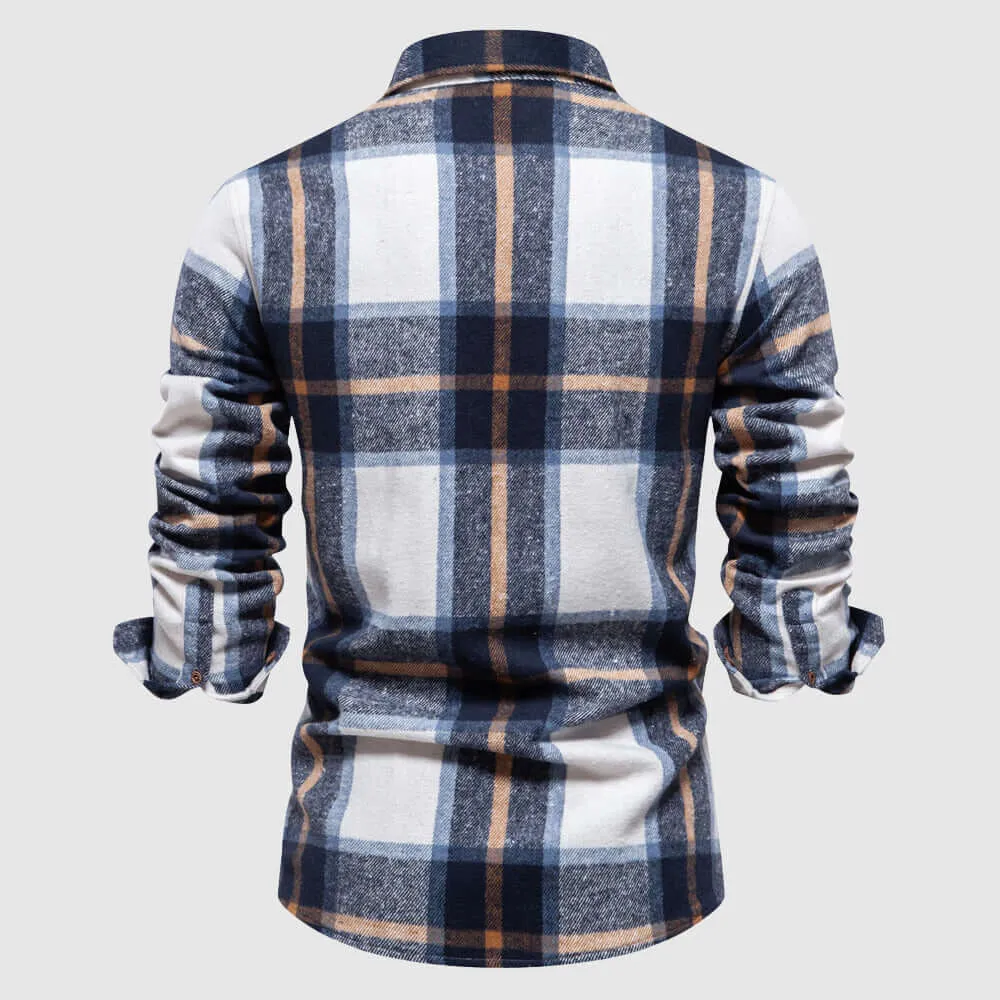 Men's Relaxed Fit Lumberjack Plaid Shirt