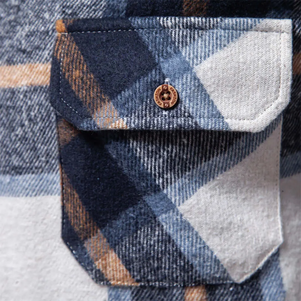 Men's Relaxed Fit Lumberjack Plaid Shirt