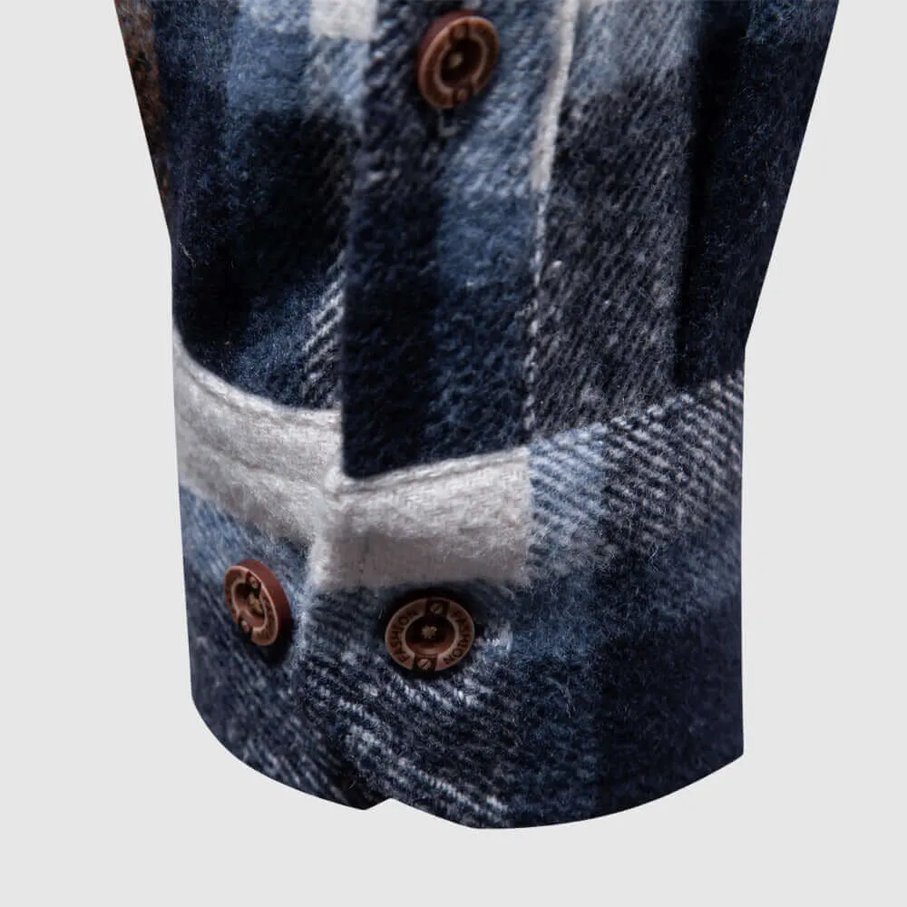 Men's Relaxed Fit Lumberjack Plaid Shirt