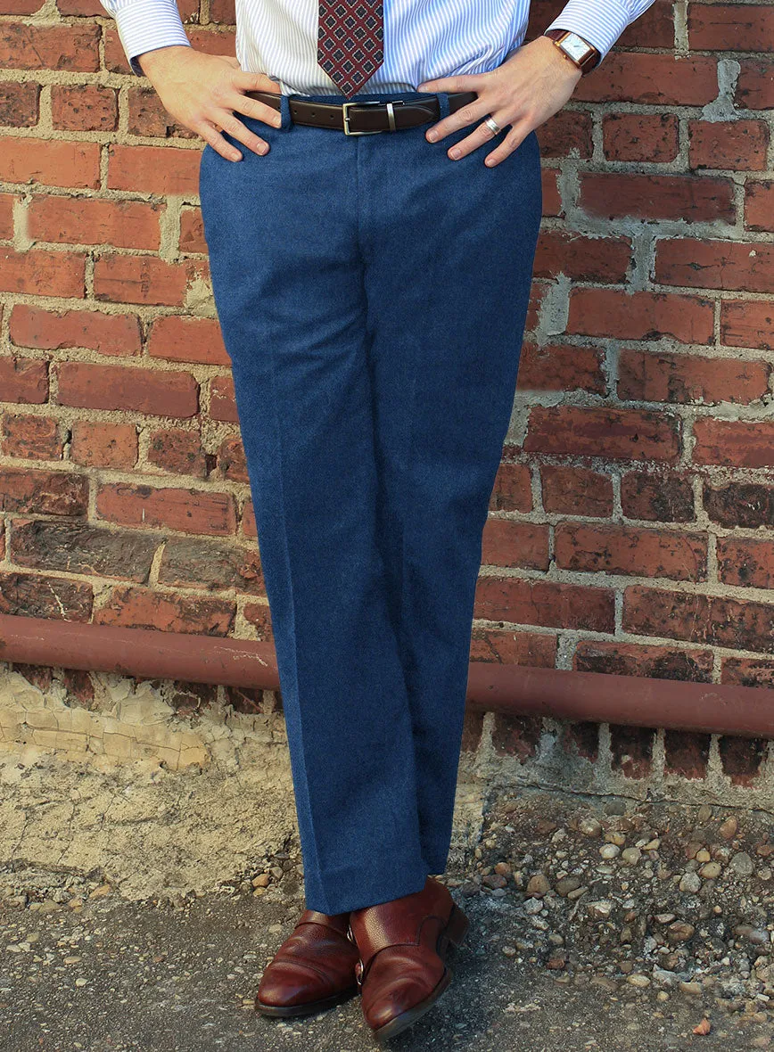 Naples Cobalt Blue Tweed Suit