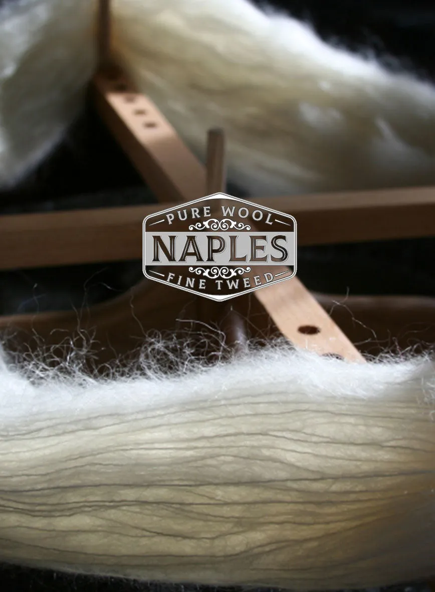 Naples Spring Orange Tweed Suit