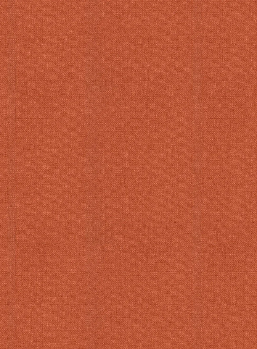 Napolean Runway Orange Wool Suit