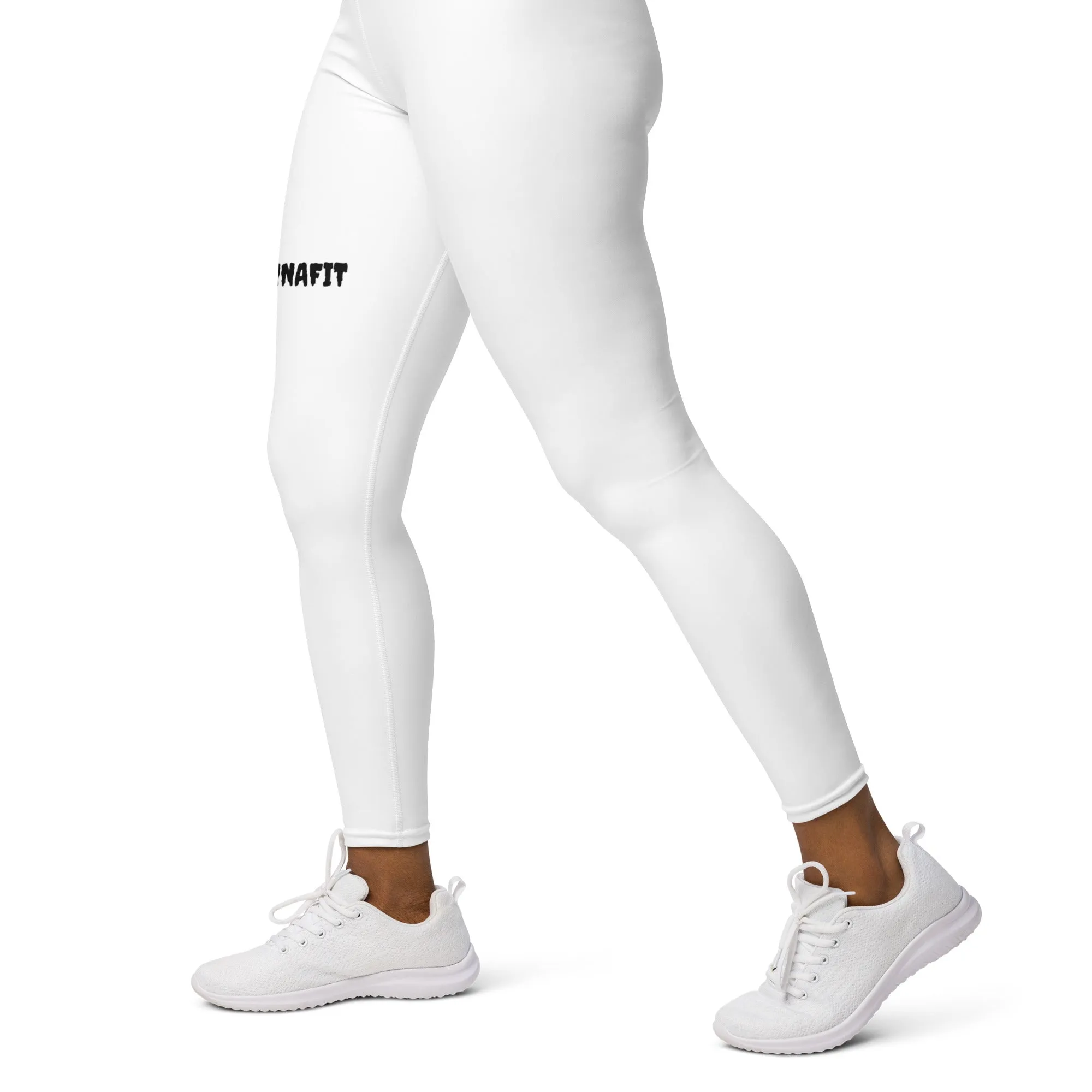 White Cannafit Yoga Leggings