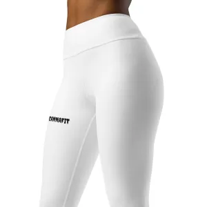 White Cannafit Yoga Leggings
