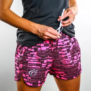 Women's Digital Print Running Shorts